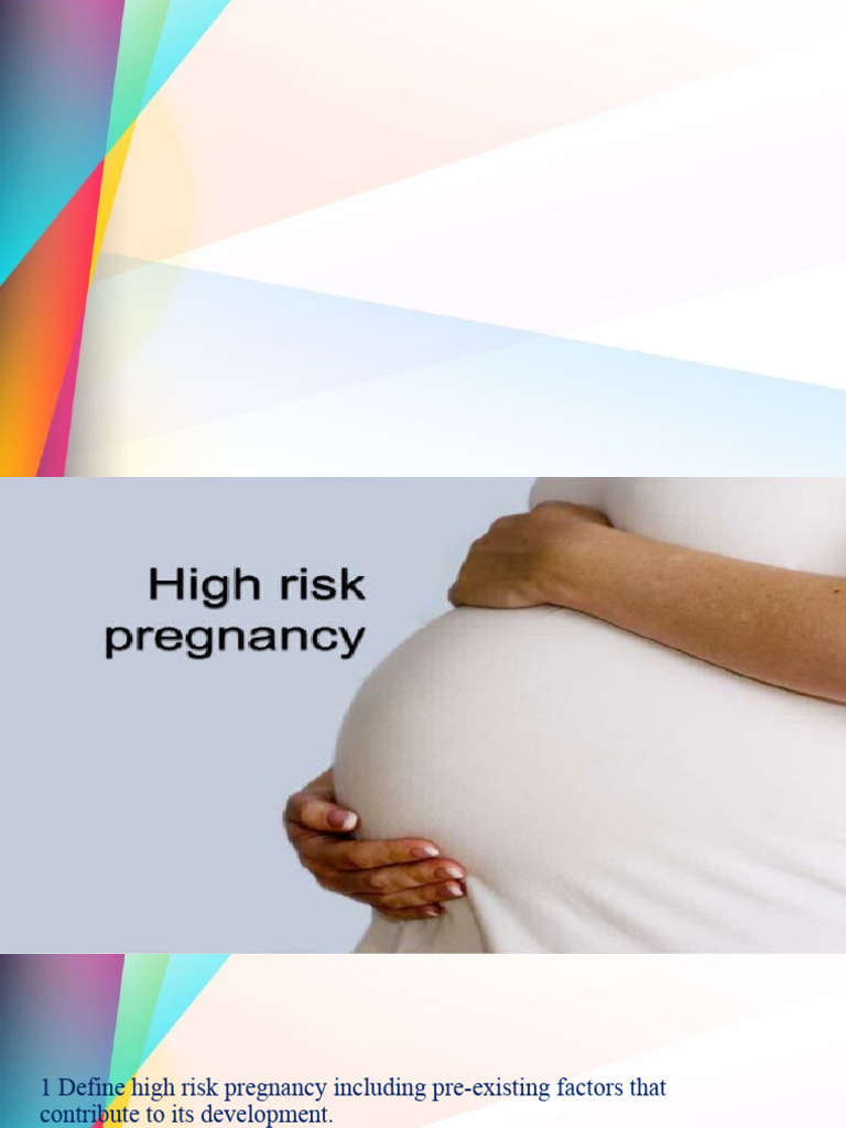High Risk Preg 2020 | PDF | Pregnancy | Preterm Birth