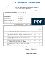 Current Test Reports For Emission Effluent (In Last One Year)