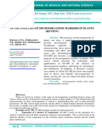 GC-MS Analysis of Microorganism Markers in Plants (Review)