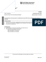 Cambridge IGCSE: SPANISH 0530/03