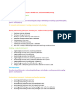 Netball Skills Planning