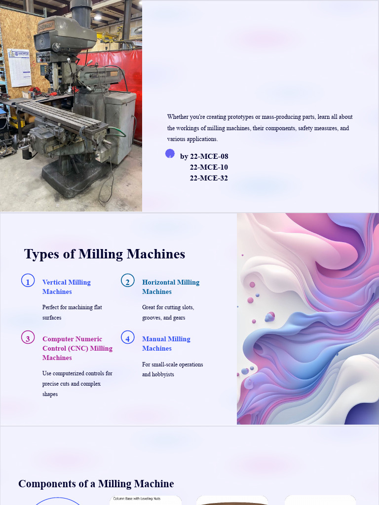 Milling Machines PDF