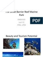 The Great Barrier Reef Marine Park: EMG4103 Lect 22 Fpas, Upm