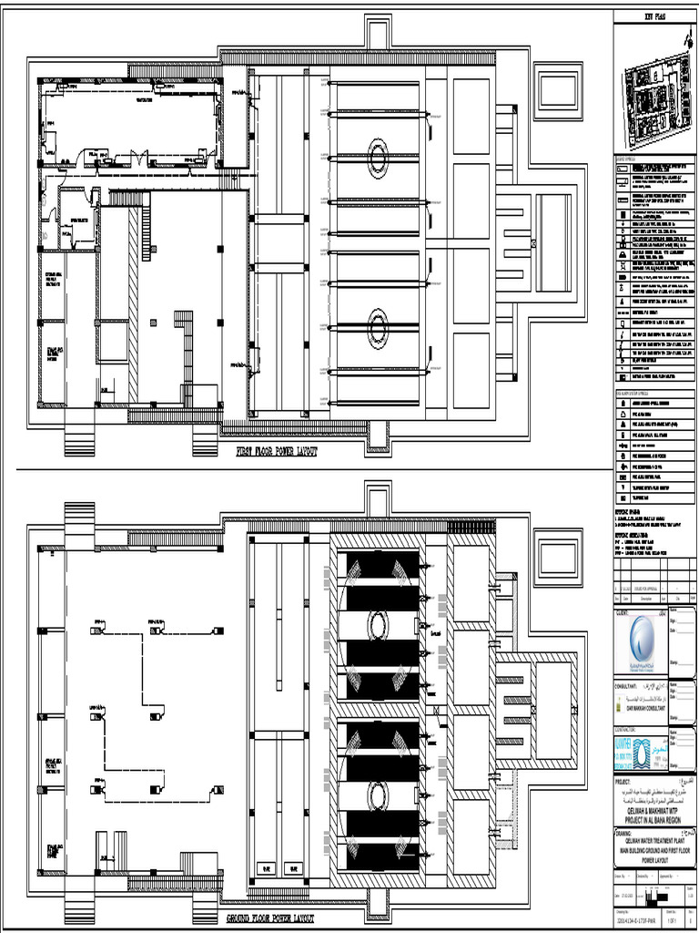 J1420134-E-173f - Qelwah Main Building Power Layout-E - 173F-1 | PDF