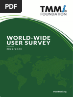 TMMi User Survey 2022-2023 Final v1.2