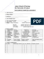 Family Assessment Form