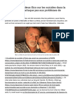 2 Le Livre Choc de Deux Flics Sur Les Suicides Dans La Police - O