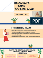 Biru Dan Krem Ilustrasi Hal Pokok Profil Pelajar Pancasila Persentasi Pendidikan