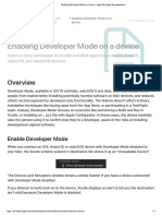 Enabling Developer Mode On A Device - Apple Developer Documentation