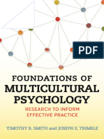 Foundations of Multicultural Psychology - Research To Inform Effective Practice (PDFDrive)