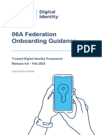 Tdif 06a Federation Onboarding Guidance - Release 4.8 - Finance 1