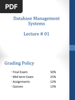 Lecture1 Dbms