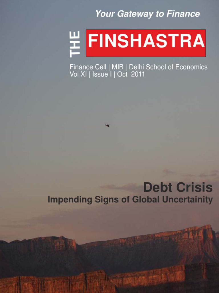 Finshastra October Circulation PDF Quantitative Easing Mortgage