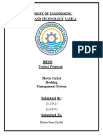 DBMS Project Proposal