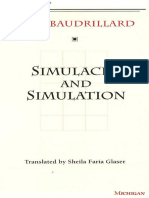 Simulacra and Simulation - Traduzido