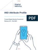 Tdif 06d Attribute Profile - Release 4.8 - Finance 1