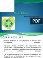 El Reciclaje