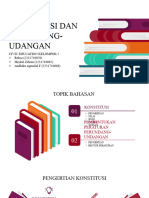 Kel.5 Konstitusi Dan Perundang-Undangan