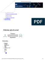 Ethylene Glycol Acetalprotecting Group
