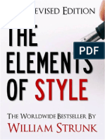 THE ELEMENTS OF STYLE UPDATED 2011 EDITIO - William Strunk