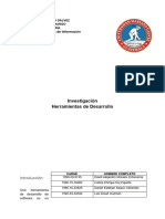 Herramientas de Desarrollo