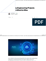 Top 5 Data Engineering Projects You Can’t Afford to Miss by Yusuf Ganiyu Feb, 2024 Medium