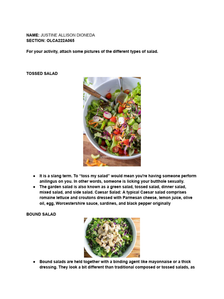 Activity Cookery | PDF