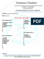 Ejes Tematicos Todas Las Asignatura 2023