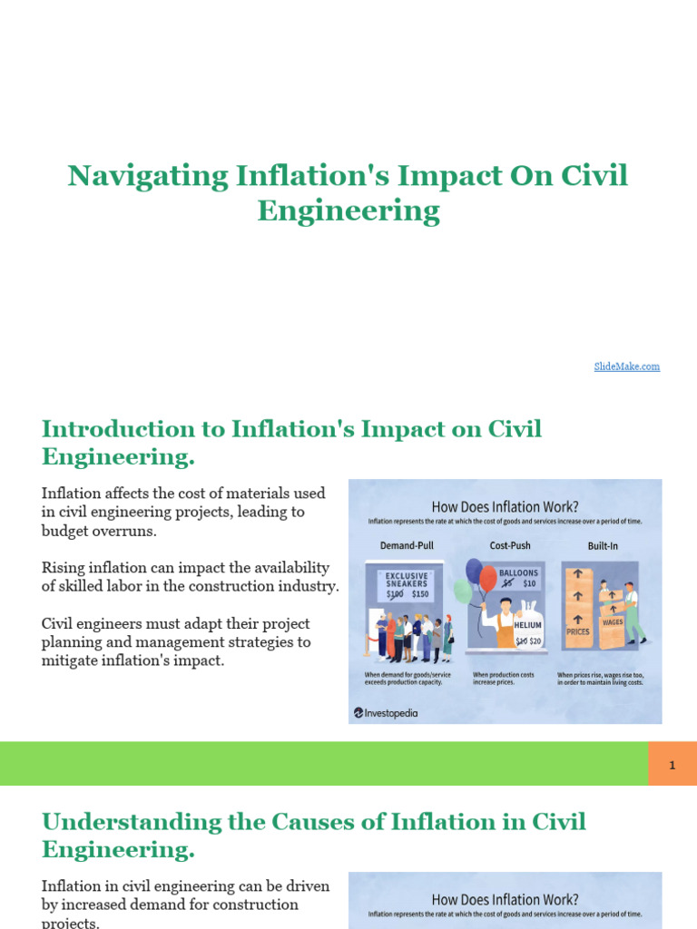 Managing Inflation in Civil Engineering | PDF | Inflation | Engineering