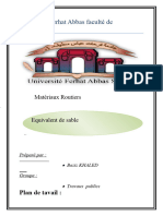 Université Ferhat Abbas Faculté de Technologi3