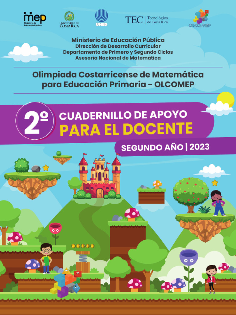 Cuadernillo Docente 2do Grado | PDF | Educación primaria | Matemáticas