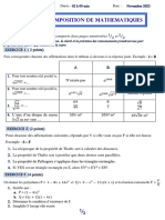 3ieme Composition de Fin Du 1er Trimestre 2023