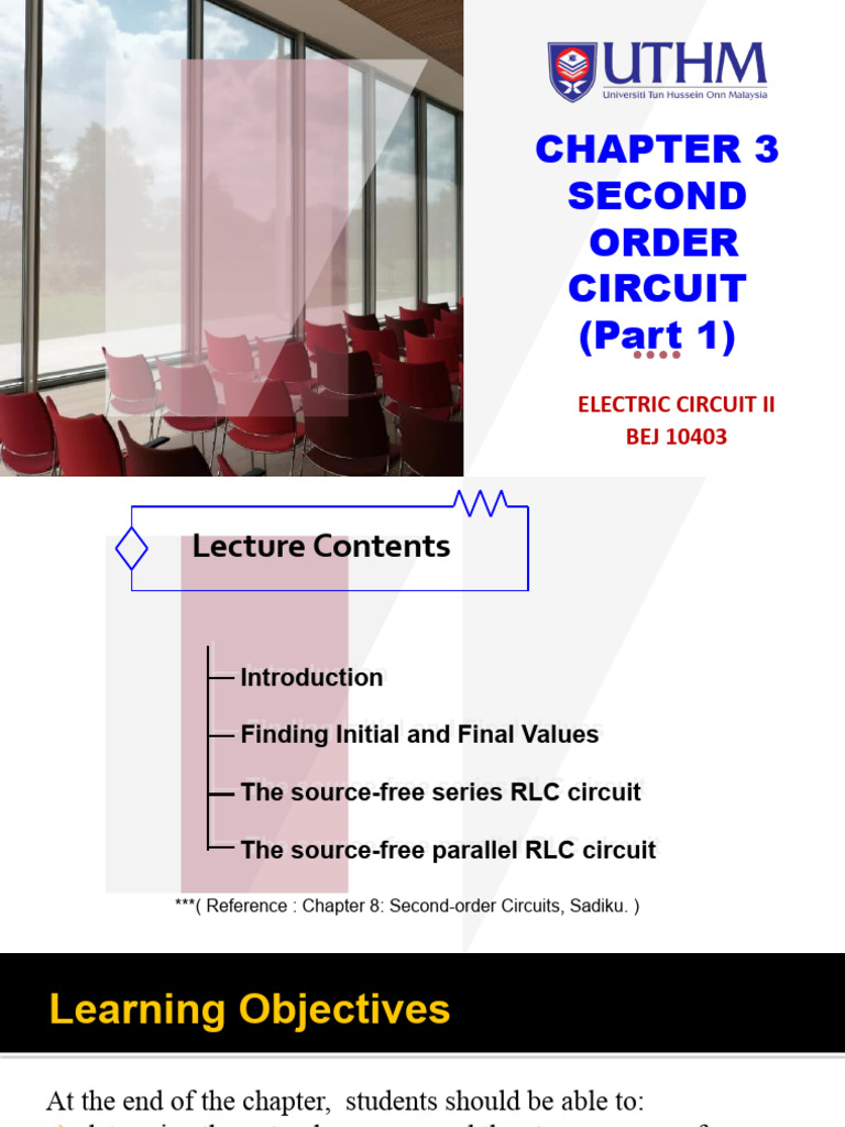 Second-Order RLC Circuit Analysis | PDF | Damping | Electrical Network
