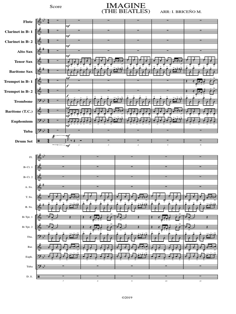 Imagine Fullscore | PDF