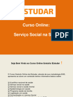 Curso Online: Serviço Social Na Saúde