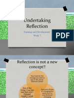 Undertaking Reflection - Jan Rae