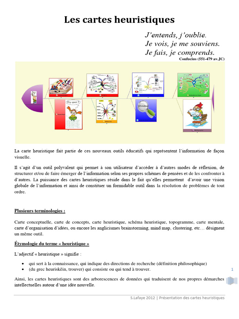 Introduction aux cartes heuristiques | PDF