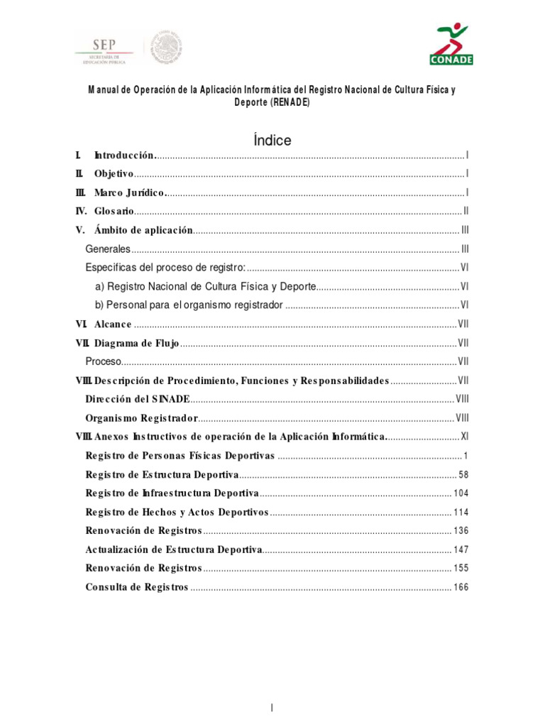 Manual de RENADE: Operación y Registro | PDF | Archivo de computadora ...