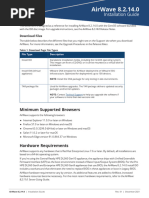 AirWave 8.2.14.0 Installation Guide