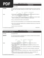 03-Speaking Sample Test 3 - Dentistry