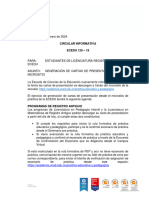 Comunicado Agenda Entrega de Cartas 1601 2024