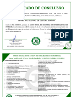 Certificado NR-10 SEP - Michel
