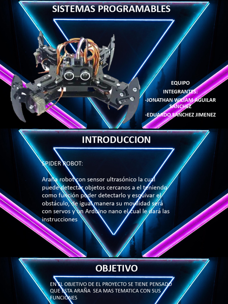 Proyecto de Robot Araña con Arduino | PDF
