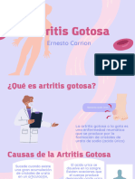 Presentación Biología Cuerpo Humano Células Orgánico Ilustrado Rosa y Lila