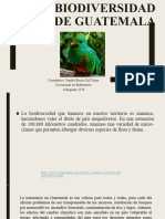 4 La Biodiversidad de Guatemala