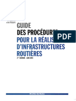 CEREMA - Guide Des Procédures Pour La Réalisation D'infrastructures Routières