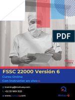 Esquema de Inocuidad FSSC 22000 V6 20 Hrs Motus Q