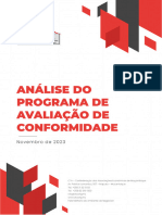 Analise Do Programa de Avaliacao de Conformidade 2023