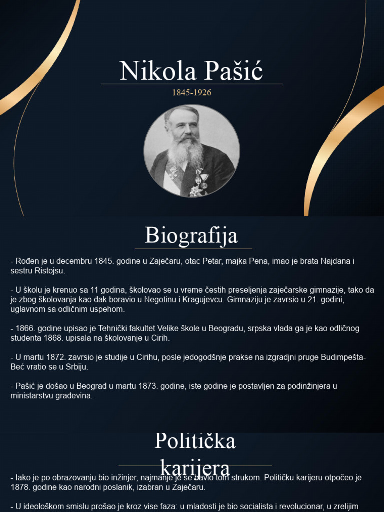 Nikola Pašić | PDF