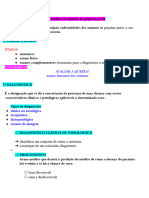 Cópia de Resumo de Clinica de Pequenos Animais